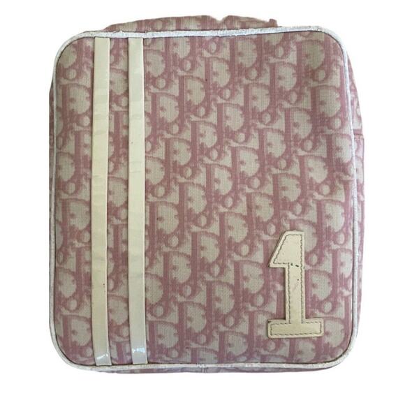 Dior Vintage Y2K Pink Trotter Crossbody Authentic - Picture 4 of 13